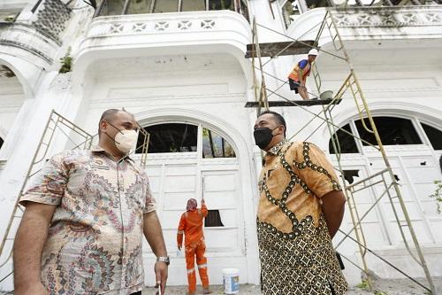 Wakil Wali Kota Medan Tinjau Kawasan Kota Lama Kesawan